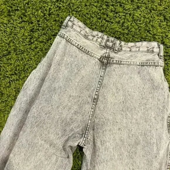 Vintage 80's High Waisted Acid Washed Jeans - Picture 4 of 5
